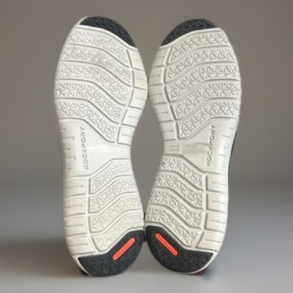 Rockport Total Motion Women Burgundy Leopard Knit Slip On Sneakers Sz 8 - Picture 7 of 8